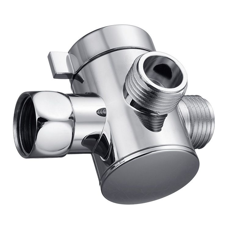Avtoit | Silver Dual Shower Head 3 Settings Medium Flow Wall Mounted Shower Head