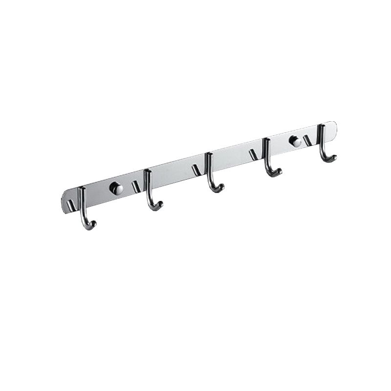 Avtoit | Chrome Modern Bathroom Hardware Set Stainless Steel Towel Hook/Towel Rail & Bathroom Shelf