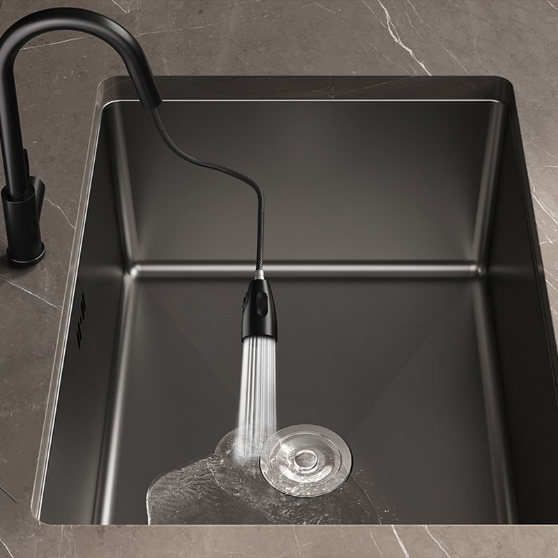 Avtoit | Contemporary Sink Set Stainless Steel Friction Resistant Sink Set for the Kitchen