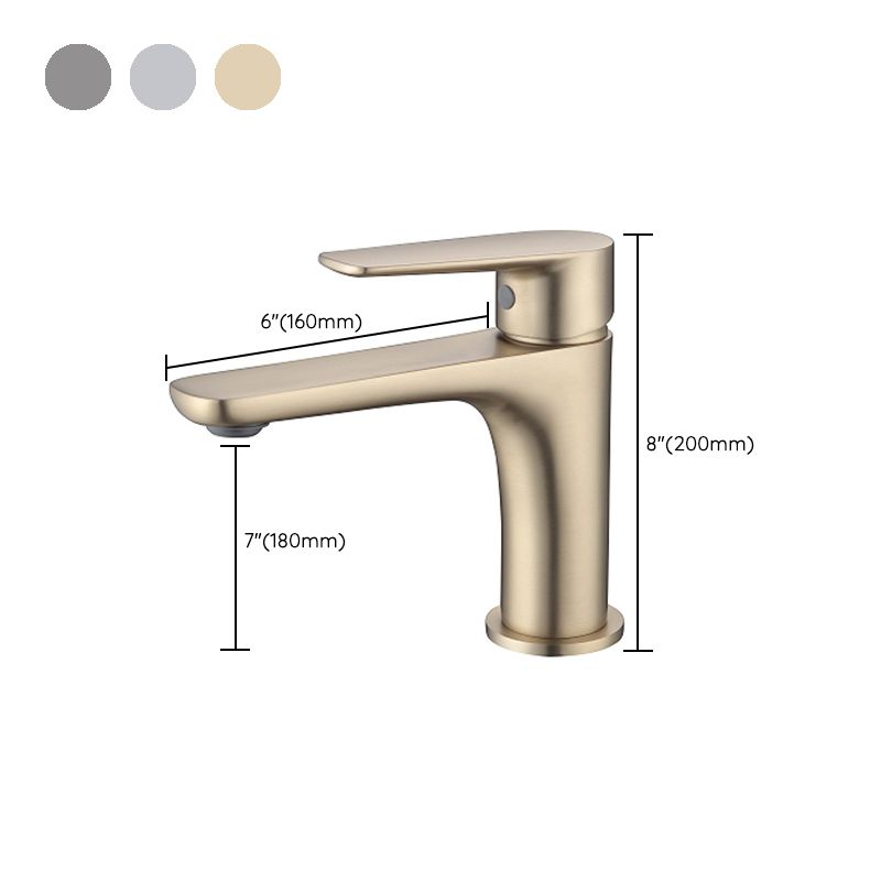 Avtoit | Light Luxury Basin Faucet with Lever Handle Single Hole Bathroom Faucet