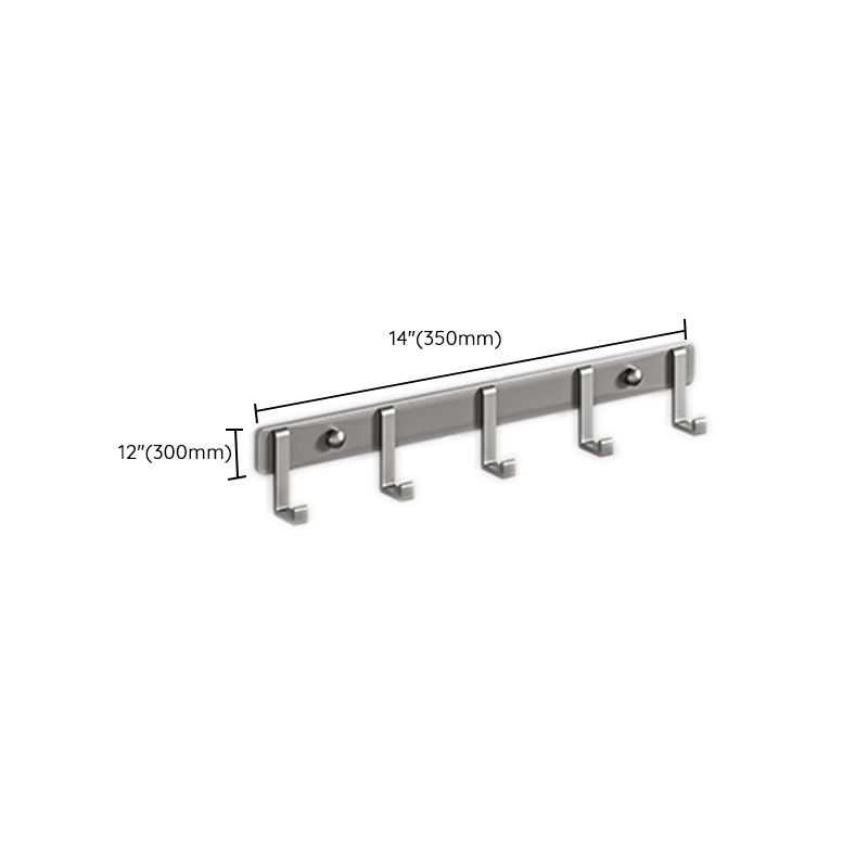 Avtoit | Modern Bathroom Accessories Set Gray Towel Bar Bathroom Shelf Bathroom Hardware
