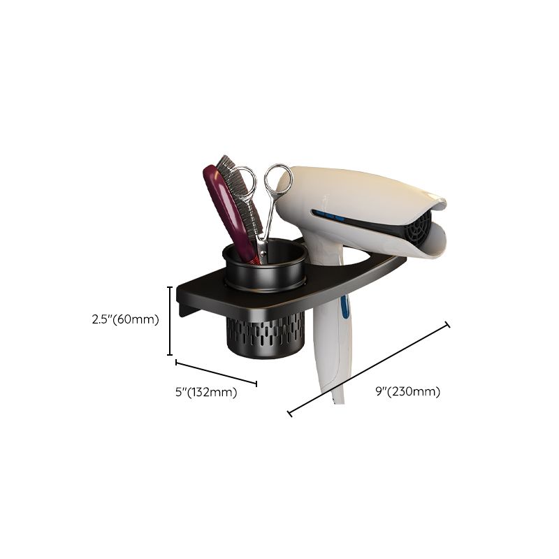 Avtoit | Modern black metal bath hardware set towel bar bathroom hardware set