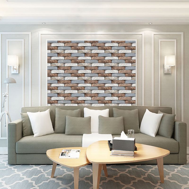 Avtoit | Modern PVC Field Tile/Single Tile Rectangular Peel and Stick Wall Tile