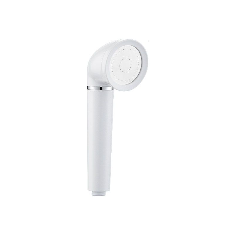 Avtoit | White round shower head plastic supercharged hand shower