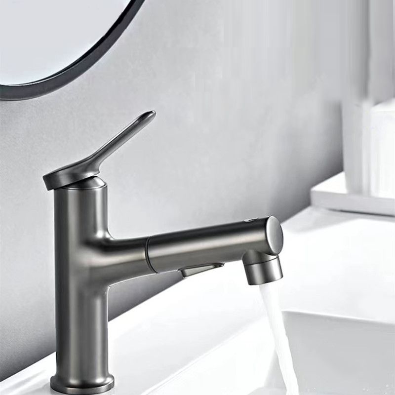 Avtoit | Vessel Sink Faucet Contemporary Pull-out Tap with Swivel Spout