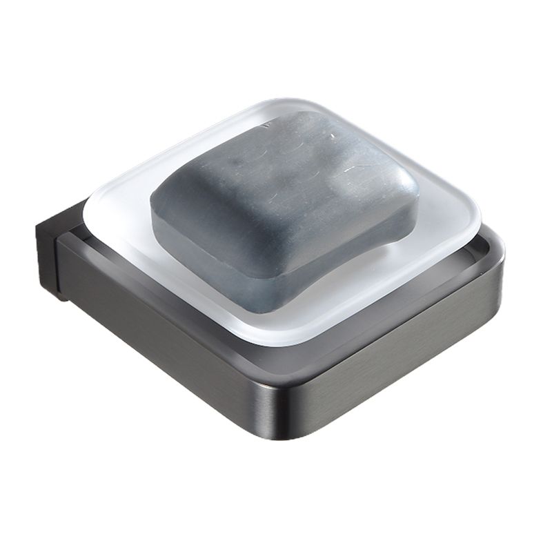 Avtoit | Gray metal modern bathroom accessories as a single piece or as a set