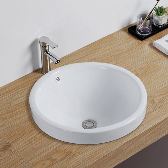Avtoit | Contemporary oval wash stand ceramic metal undercounter basin