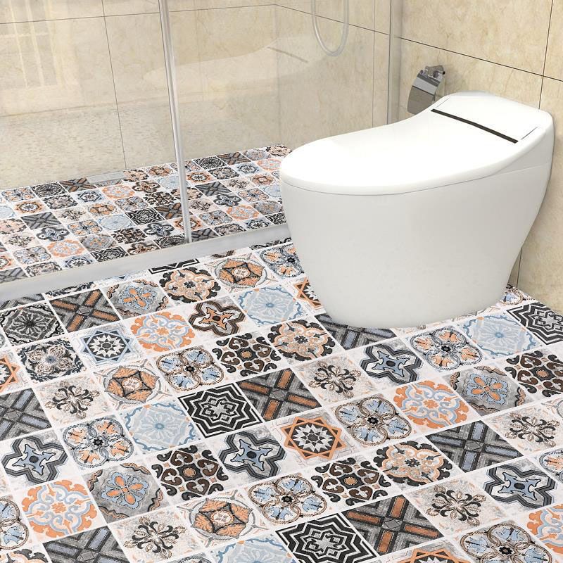 Avtoit | Floor covering Indoor Vinyl Ceramic Geometric Pattern Peel and Stick Flooring Vinyl