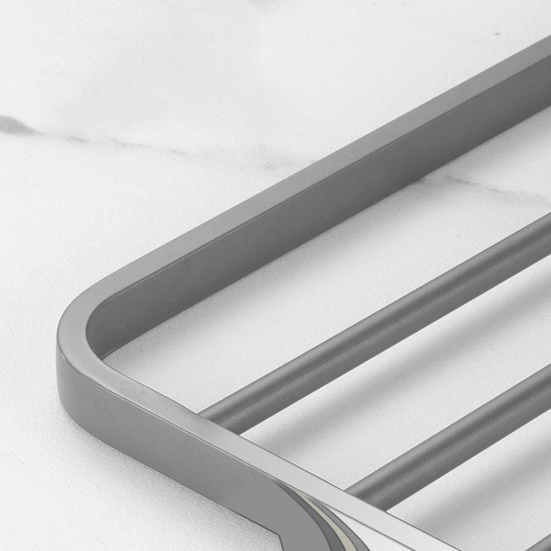 Avtoit | Modern Bathroom Hardware Set in Stainless Steel Matte Gray Bathrobe Hook/Towel Bar