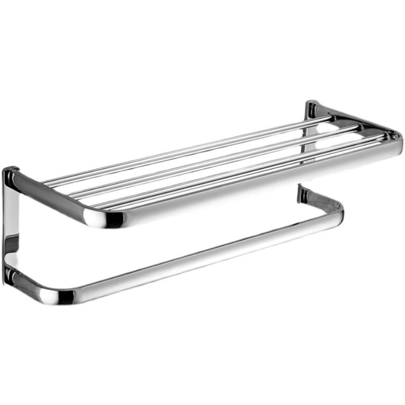 Avtoit | Modern Stainless Steel Bathroom Fixtures Set Towel Bar Bathroom Shelf Bathroom Accessory Set