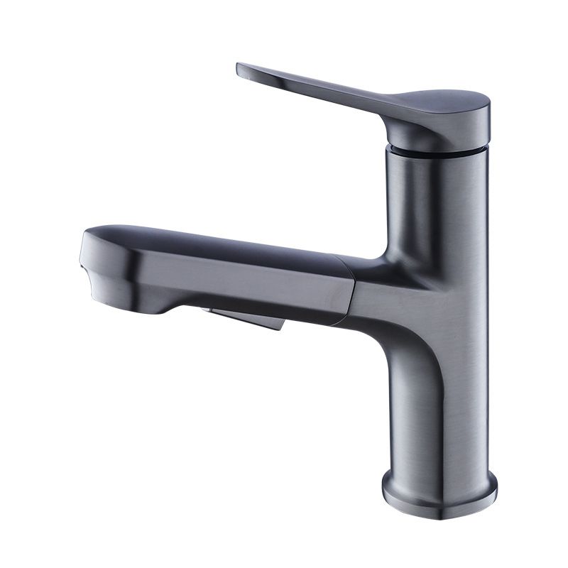 Avtoit | Vessel Sink Faucet Modern Pull-Out Bathroom Faucet with One Lever Handle
