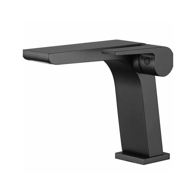 Avtoit | Modern vessel faucet brass lever waterfall spout sink faucet