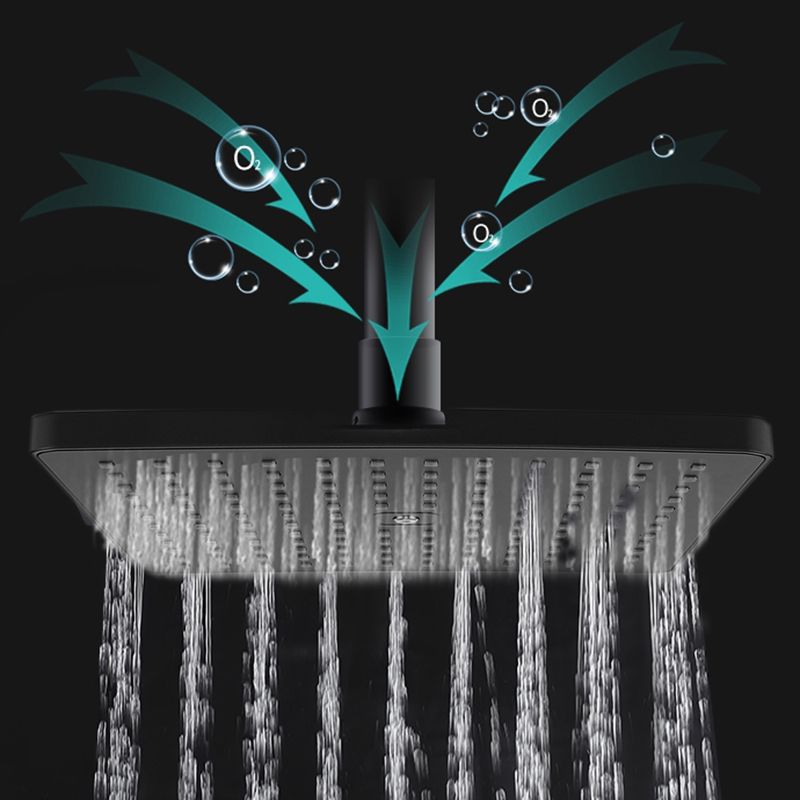 Avtoit | Modern Showerhead Rainfall Fixed Showerhead Square Rainfall Handheld Showerhead