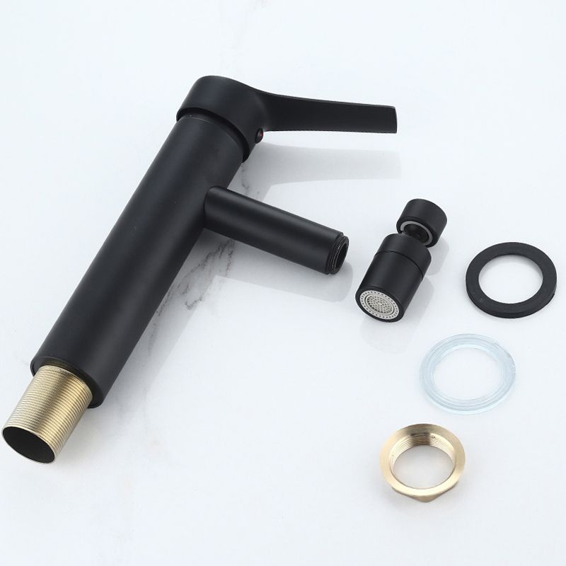 Avtoit | Modern Sink Faucet Copper Lever Handle Low Arc Pull Out Sink Faucet