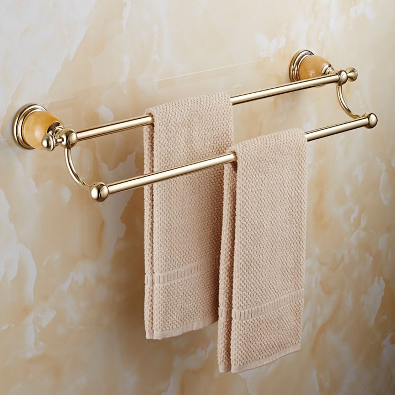 Avtoit | Contemporary brushed brass bathroom accessories as a single piece or as a set