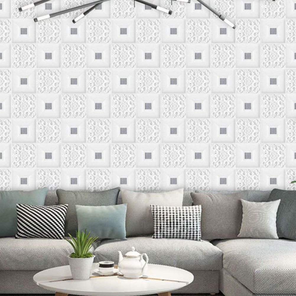 Avtoit | Modern Tin Wall Panel Smooth Wall Ceiling XPE Cotton Set of 1
