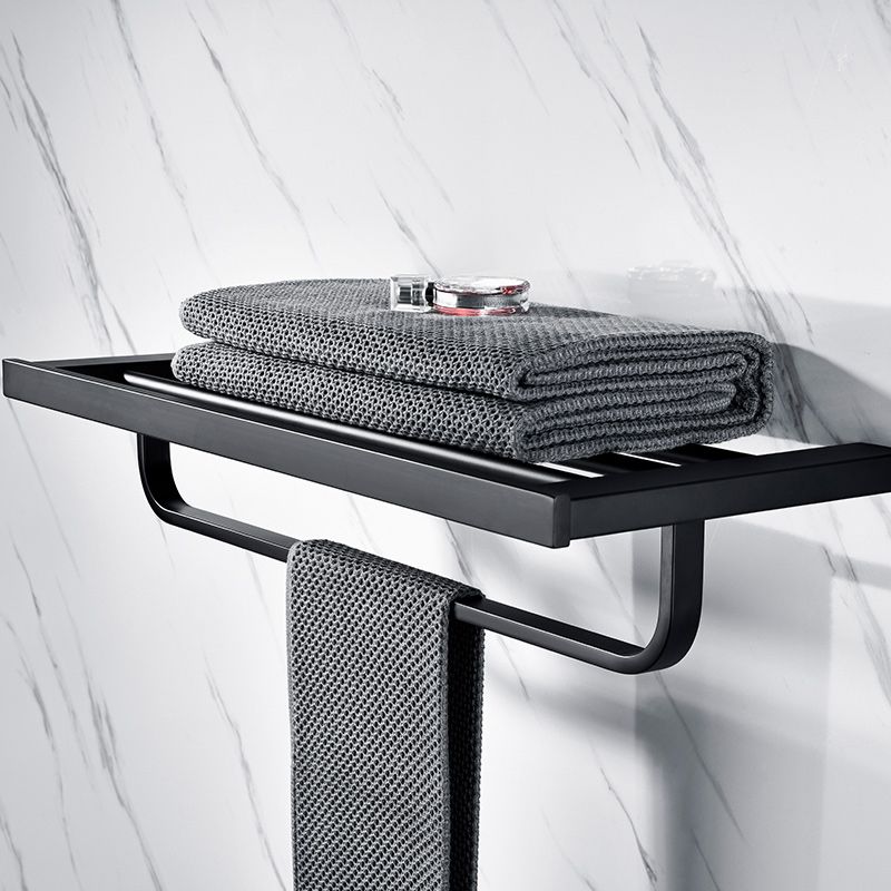 Avtoit | 5-piece Modernism Bathroom Accessory Set in Matte Black Stainless Steel