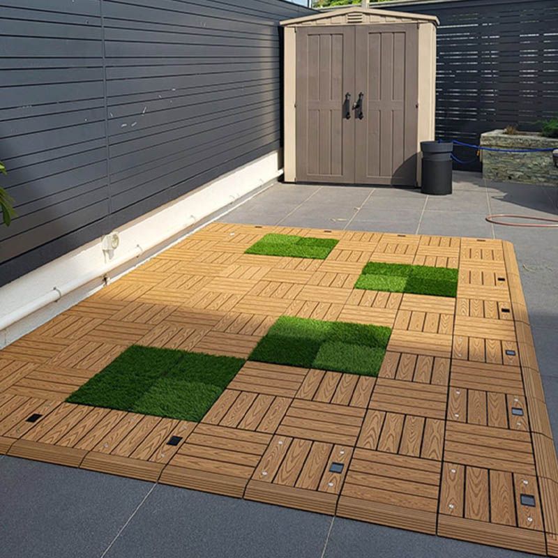 Avtoit | Classic square terrace tiles solid color composite tiles for outdoor use