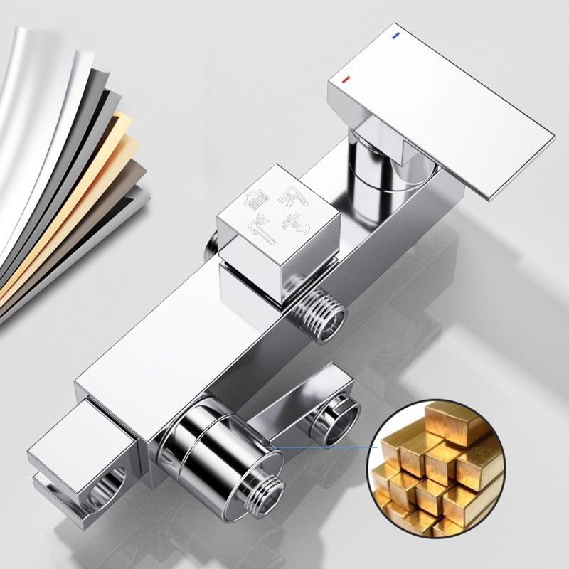 Avtoit | Wall-mounted shower system handle lever spot resist copper shower system