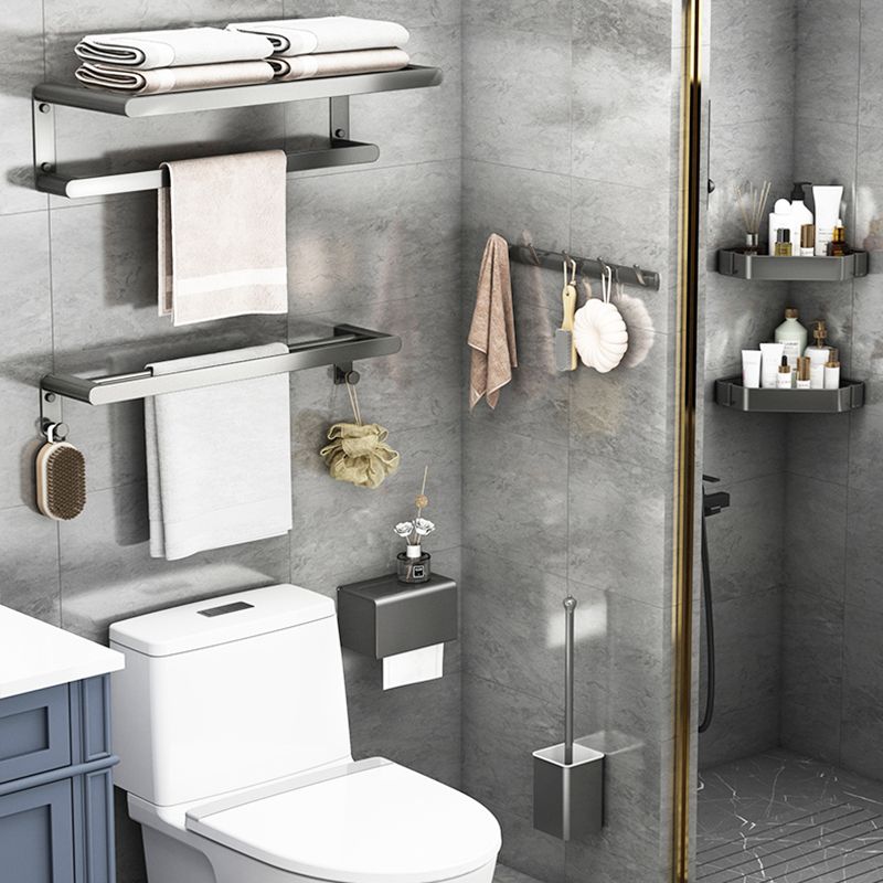 Avtoit | Matte Gray Bathroom Hardware Set Modern Bathroom Accessories Set