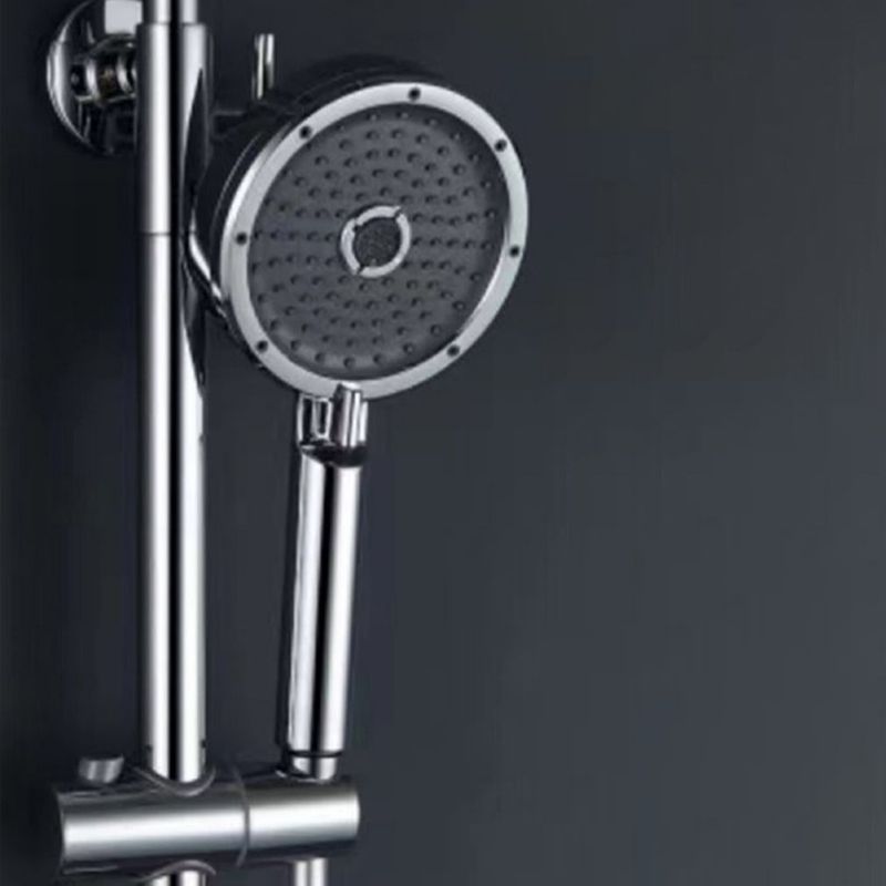 Avtoit | Matt Black Hand Shower Modern 3-Stream Round Wall Mounted Hand Shower