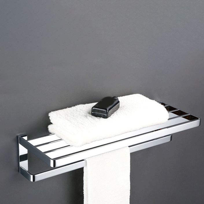 Avtoit | 5-piece Bathroom Accessory Set Modern Polished Chrome Bathroom Set
