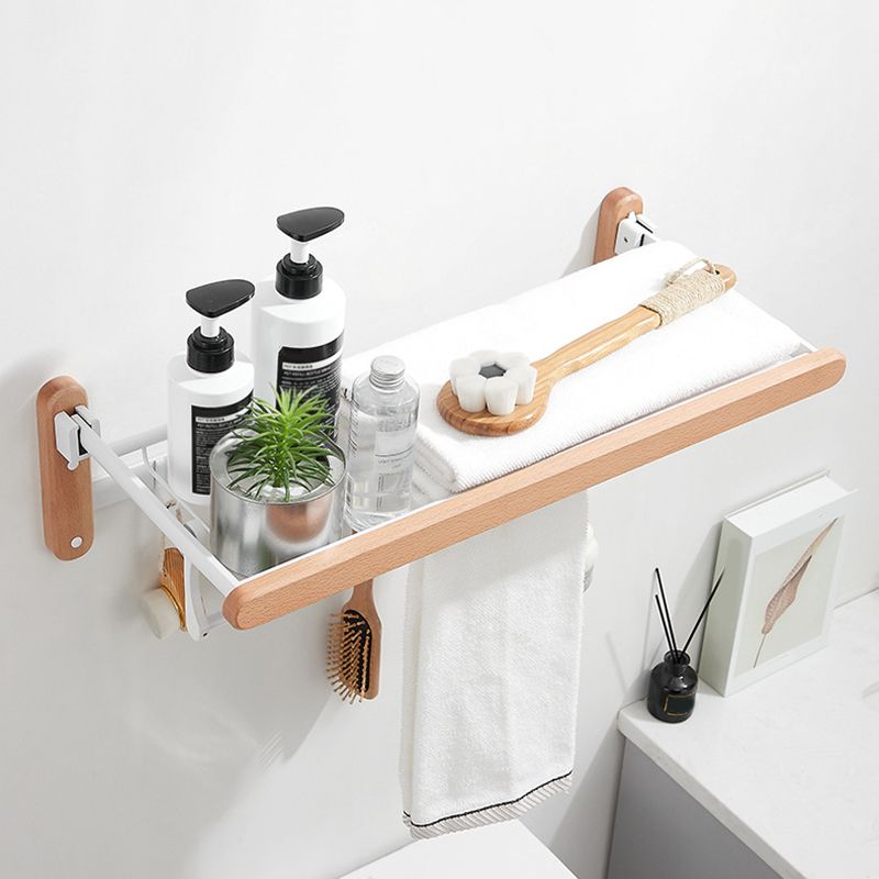 Avtoit | White Bathroom Set Solid Wood & Aluminium Bathroom Accessories individually or as a set