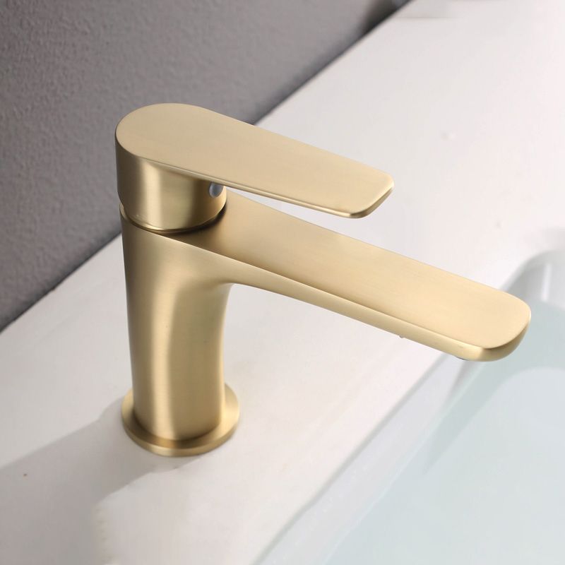 Avtoit | Light Luxury Basin Faucet with Lever Handle Single Hole Bathroom Faucet