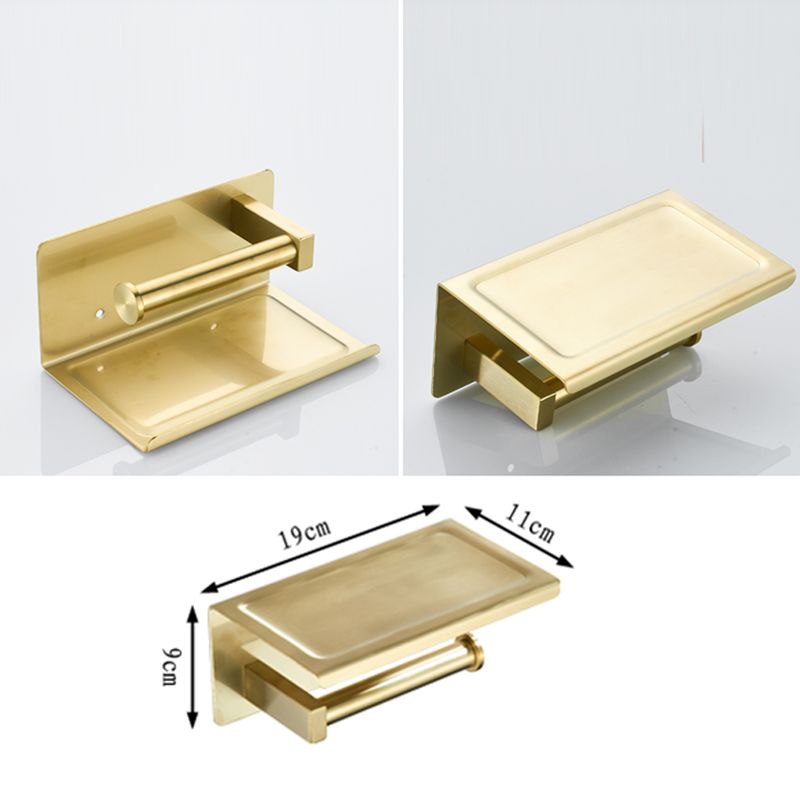 Avtoit | Traditional Brushed Brass Bathroom Accessories As Individual Piece Or In Set Made Of Metal