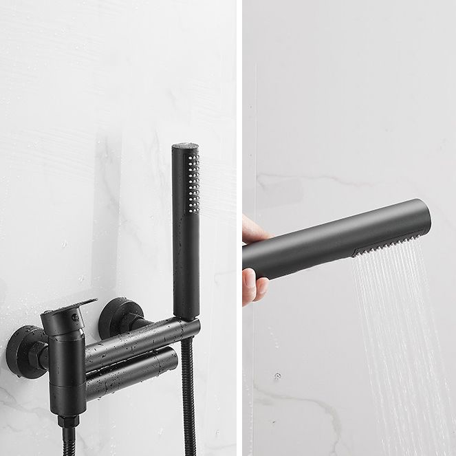 Avtoit | Contemporary Wall Mounted Bathtub Filler Single Handle Metal Faucet