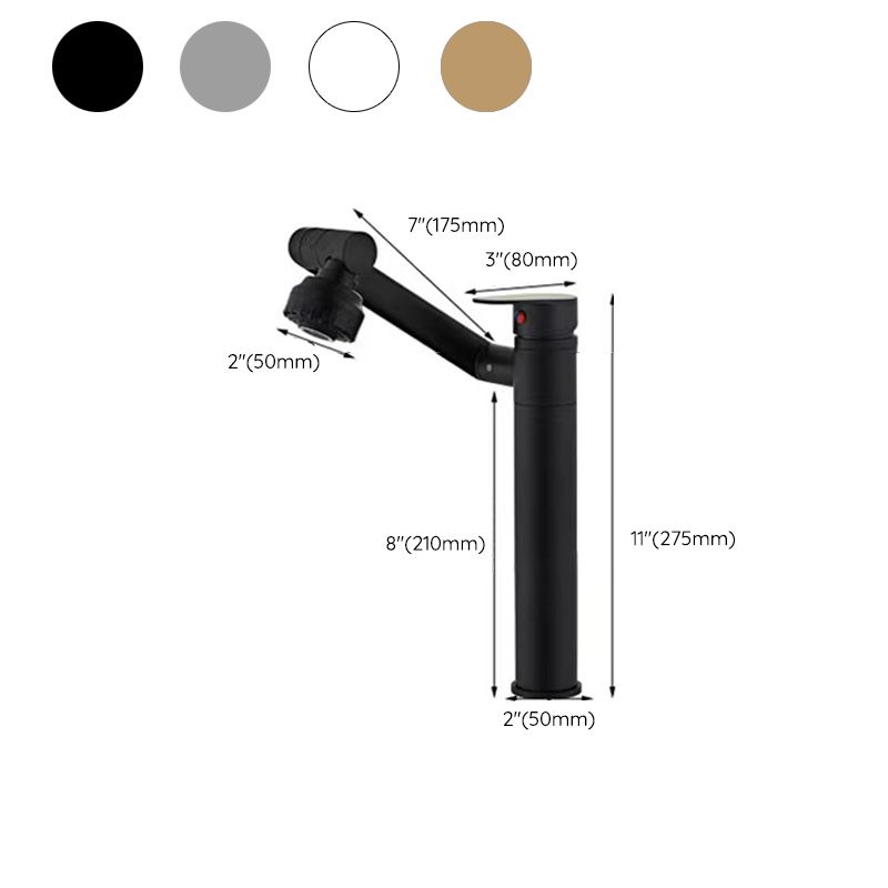 Avtoit | Vessel Sink Faucet Glam Style Single Lever Mixer Bathroom Fitting