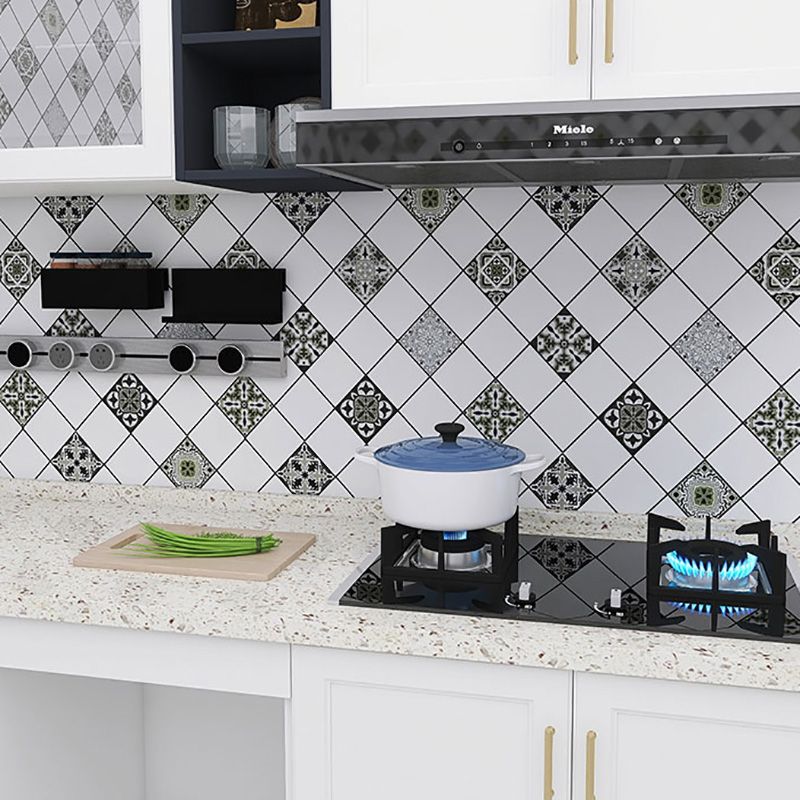 Avtoit | Mosaic Tiles Self-Adhesive Tiles Square Self-Adhesive Back Wall