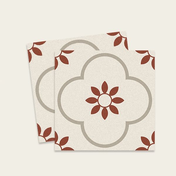 Avtoit | Square Peel and Stick Back Wall Plastic Single Tile Wallpaper with Non-Slip Surface