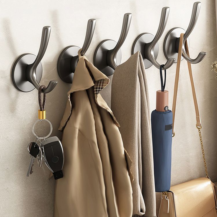 Avtoit | 10-piece Bathroom Accessory Set Modern Matte Grey Bathrobe Hooks