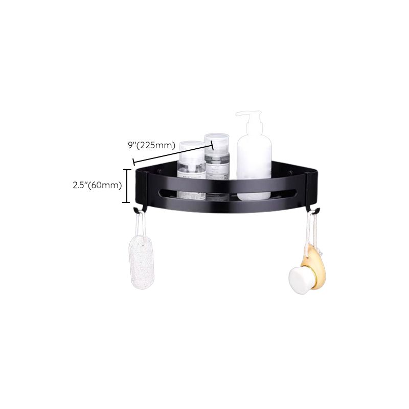 Avtoit | Modern Bathroom Accessory Set Black Soap Dish Bath Shelf Bathroom Set
