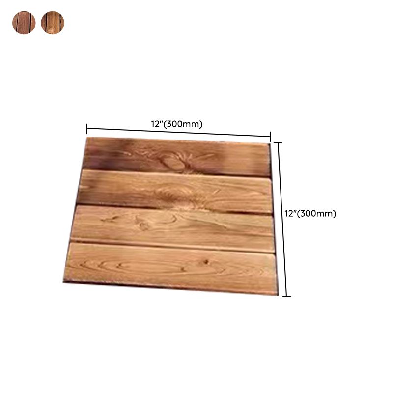 Avtoit | Tradition wood tile wire-brushed square engineered wood for patio garden
