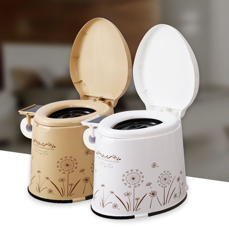 Avtoit | Modern Plastic Floor-Mounted Toilet Bowl with Seat for the Bathroom