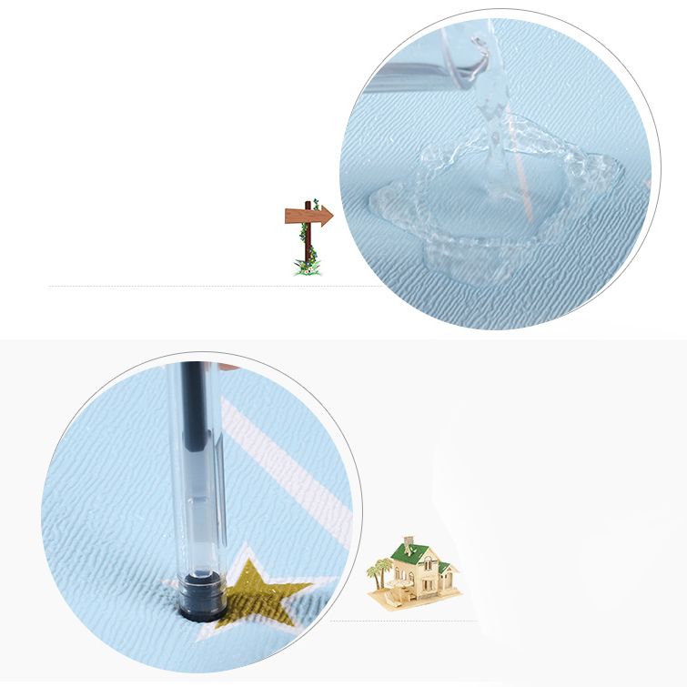 Avtoit | Contemporary Wall Ceiling Cartoon Print Peel and Stick Waterproof Wall Panel