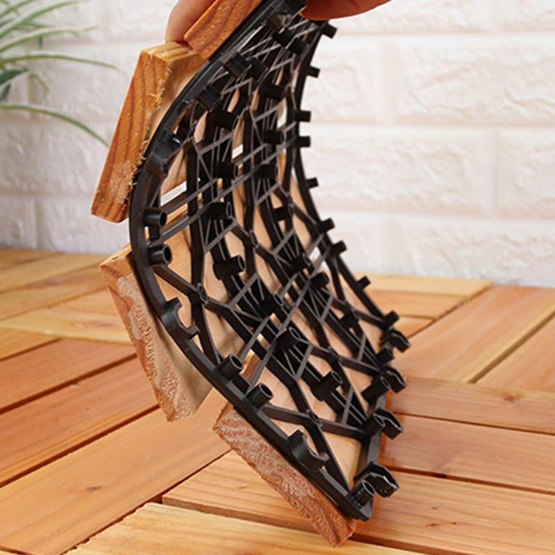 Avtoit | Connection Patio Floor Tiles Made of Solid Wood Patio Floor Tiles