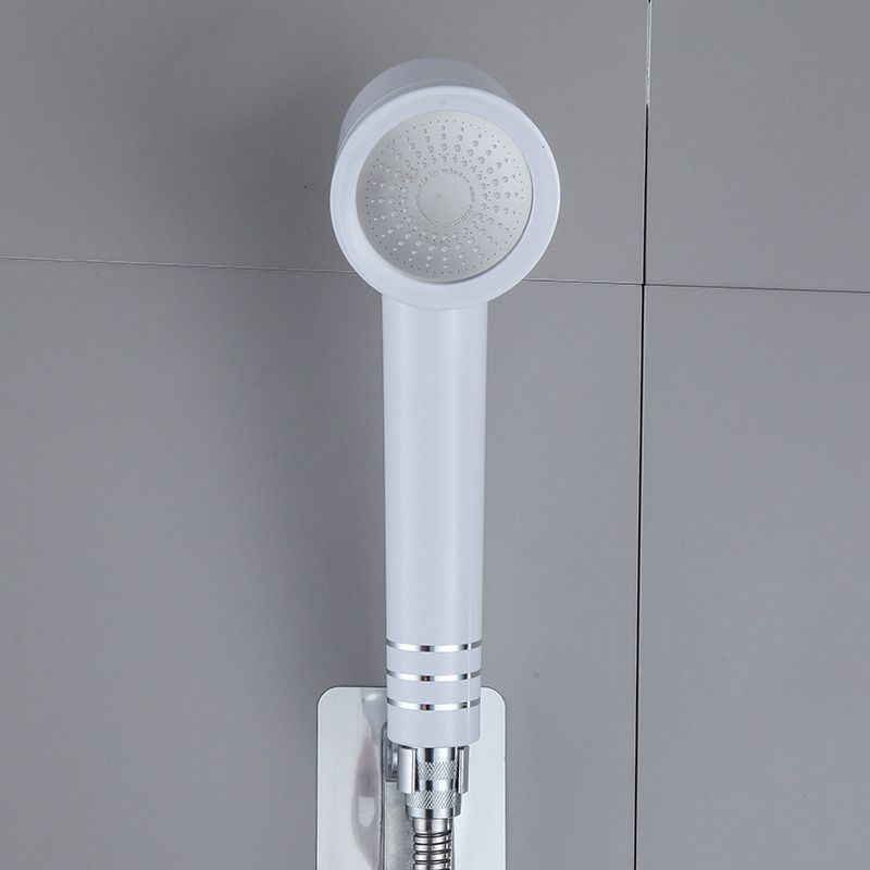 Avtoit | Contemporary Shower Head Combination White Adjustable Hand Shower