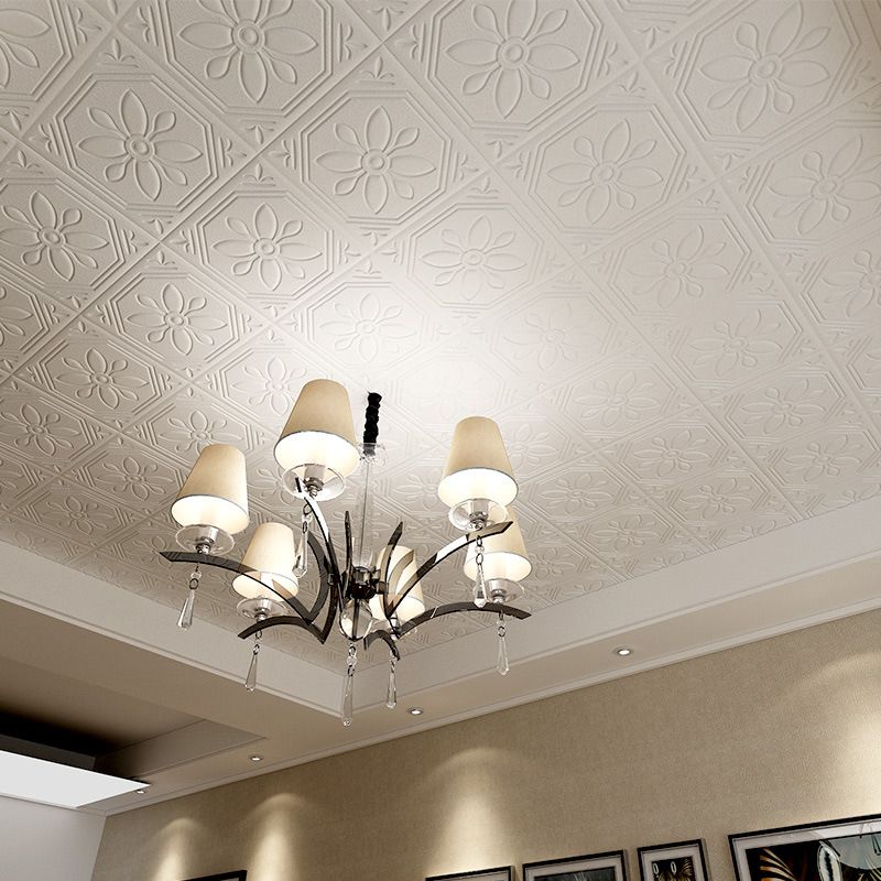 Avtoit | Modern Wall Panel Floral 3D Print Peel and Stick Waterproof Wall Panels