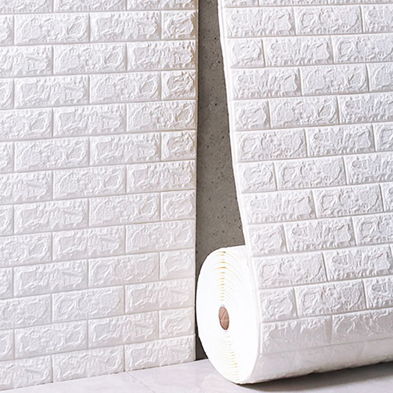 Avtoit | Modern wall-ceiling element for sticking with 3D embossing in white