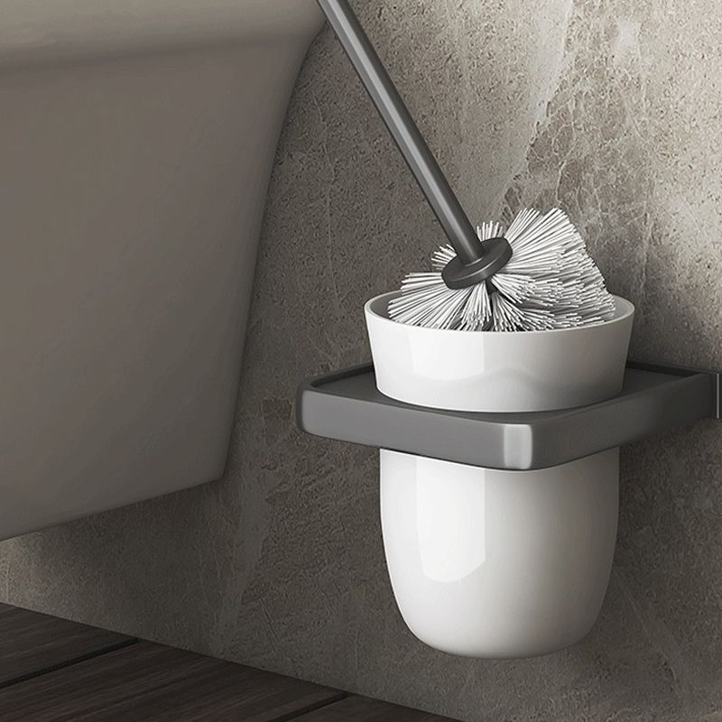 Avtoit | Modern gray aluminum bathroom accessory set