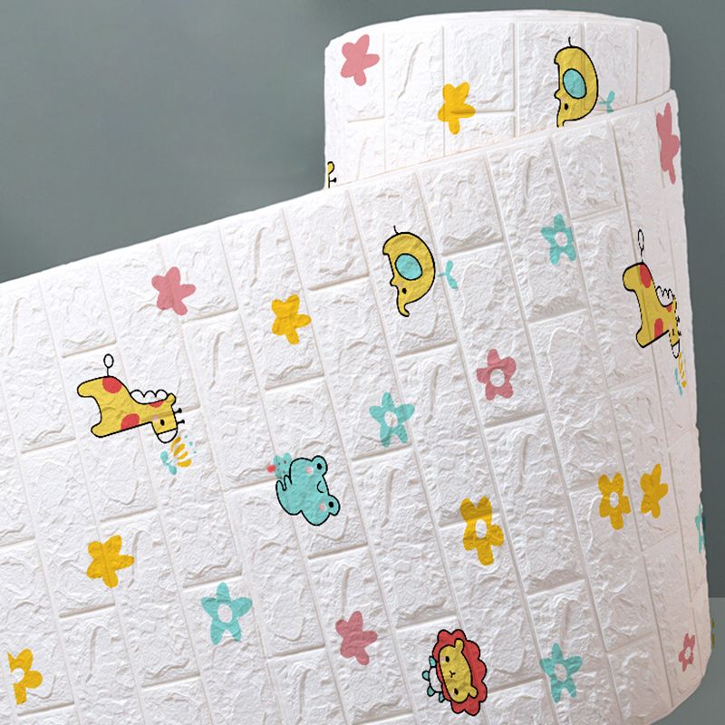 Avtoit | Modern Cartoon Wall Covering Peel and Stick Wall Ceiling for Bedroom
