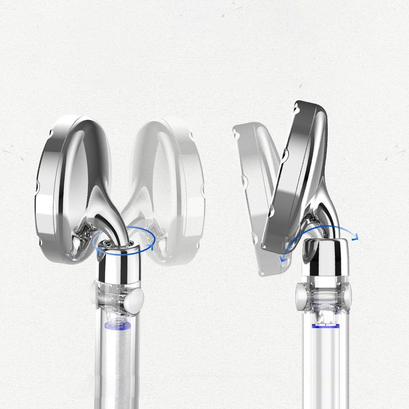 Avtoit | Silver Hand Shower Standard Round Showerhead Combo
