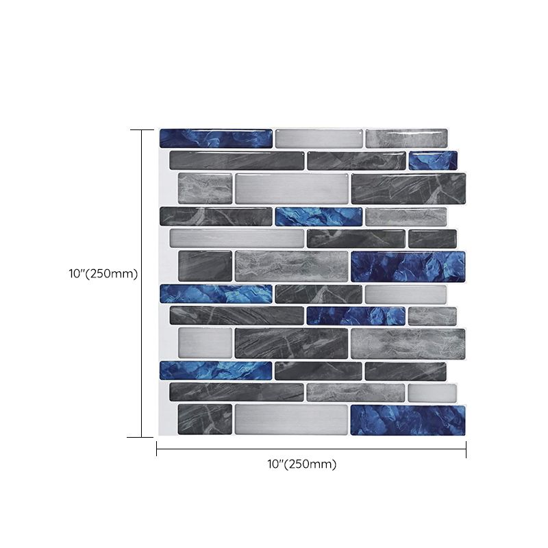 Avtoit | Modern Peel and Stick Wall Tile PVC Offset Joint Peel and Stick Wall Tile