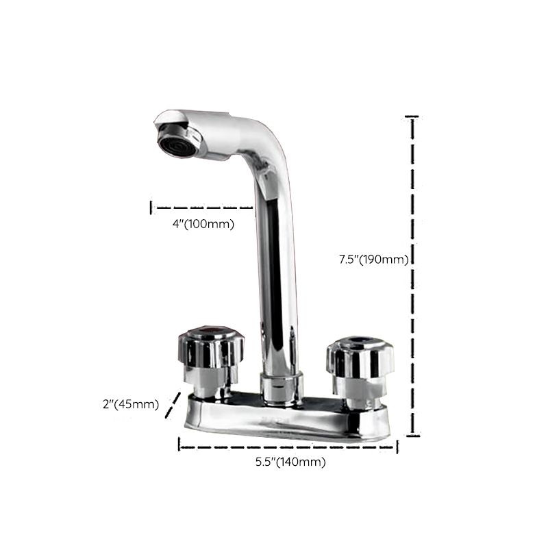 Avtoit | Modern Style Vessel Faucet Copper Knob Handle Low Arc Vessel Faucet