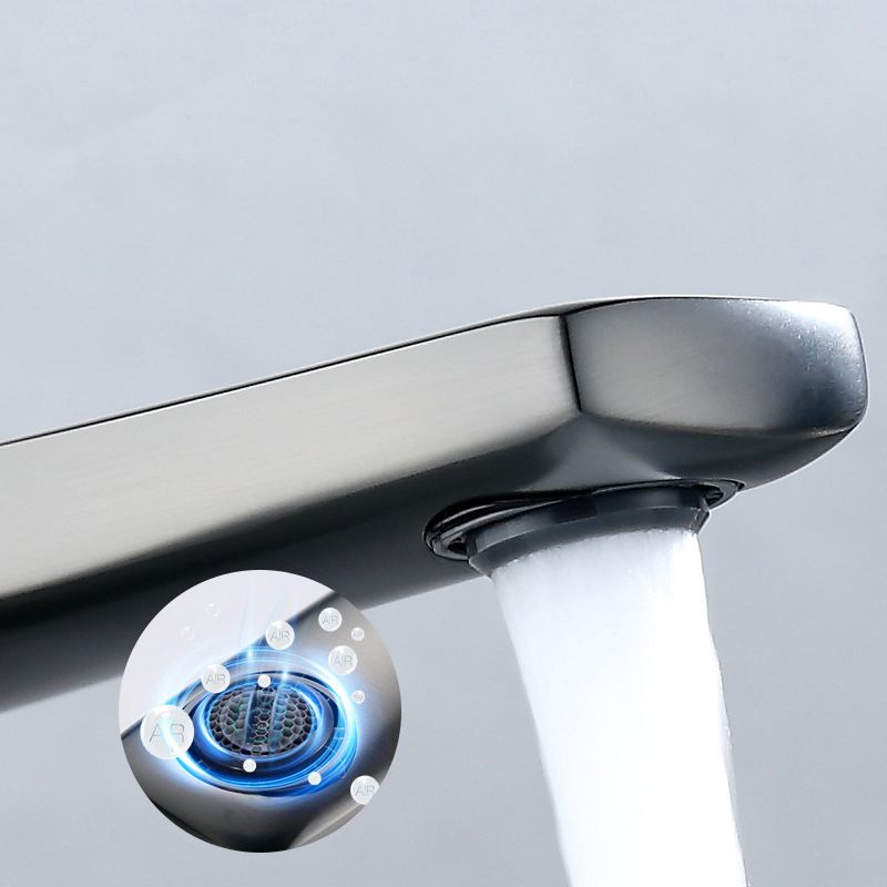 Avtoit | Contemporary Centerset Faucet Single Handle Faucet for Bathroom