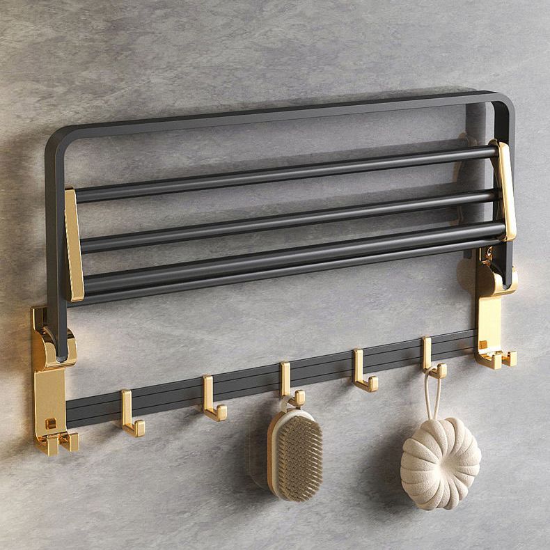 Avtoit | Contemporary Metal 6-piece Bathroom Accessory Set with Bathroom Shelf