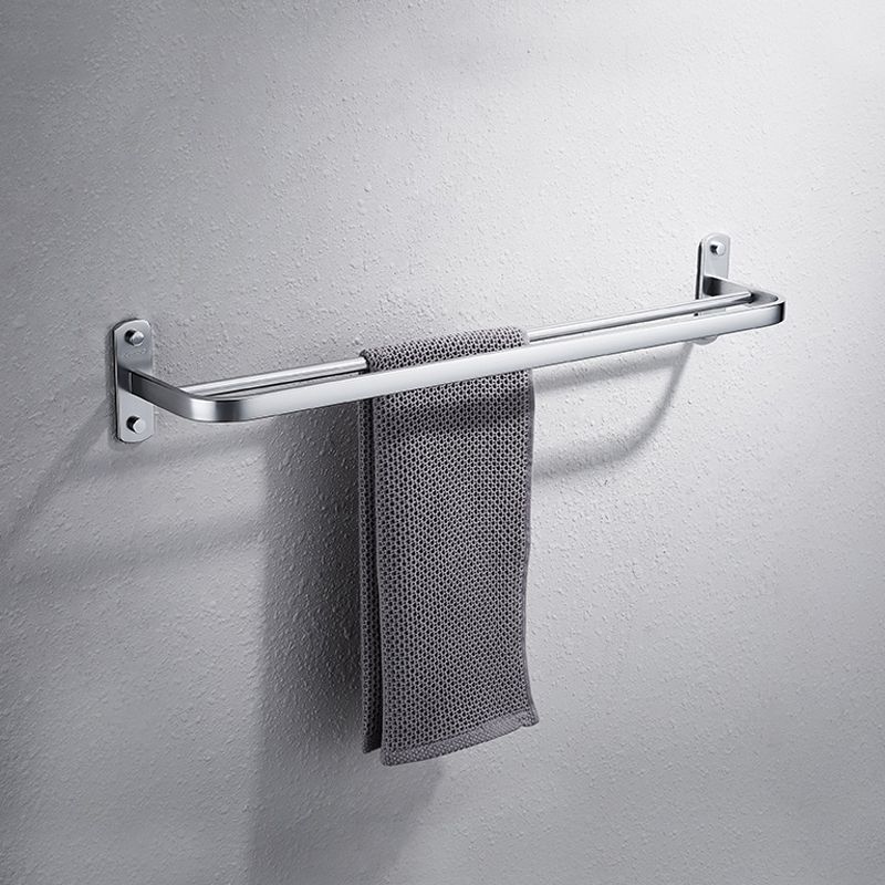 Avtoit | Contemporary bathroom accessory set made of aluminum with towel holder/bath shelf